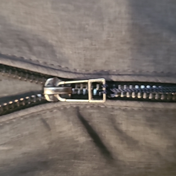 STAFFORD MENS "GRAY HEATHER"  ZIPPERED JACKET SIZE MEDIUM REGULAR FIT - Picture 5 of 11